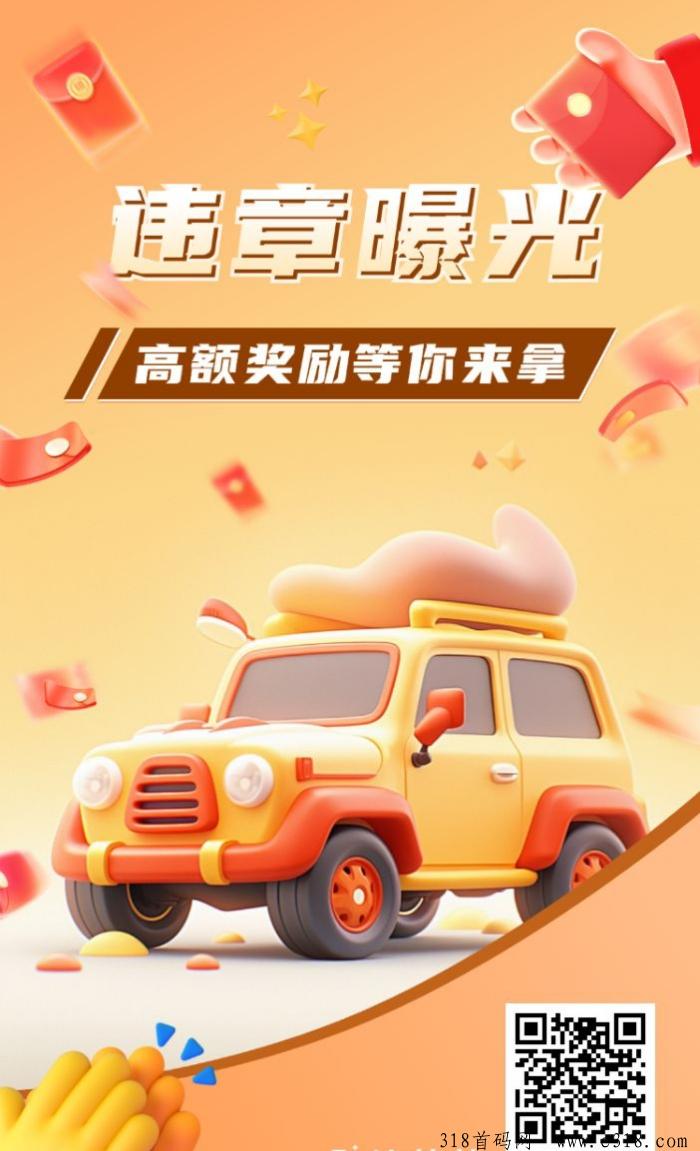 首码违拍拍，违章拍照项目，可长久做