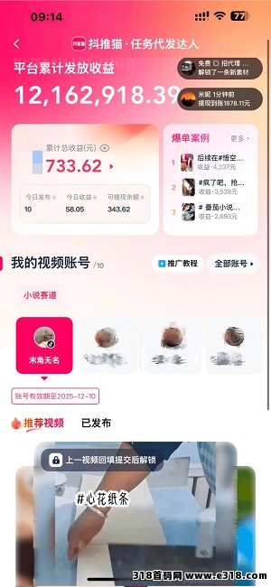 新抖推猫还能赚钱吗?是不是已经过了风口了?