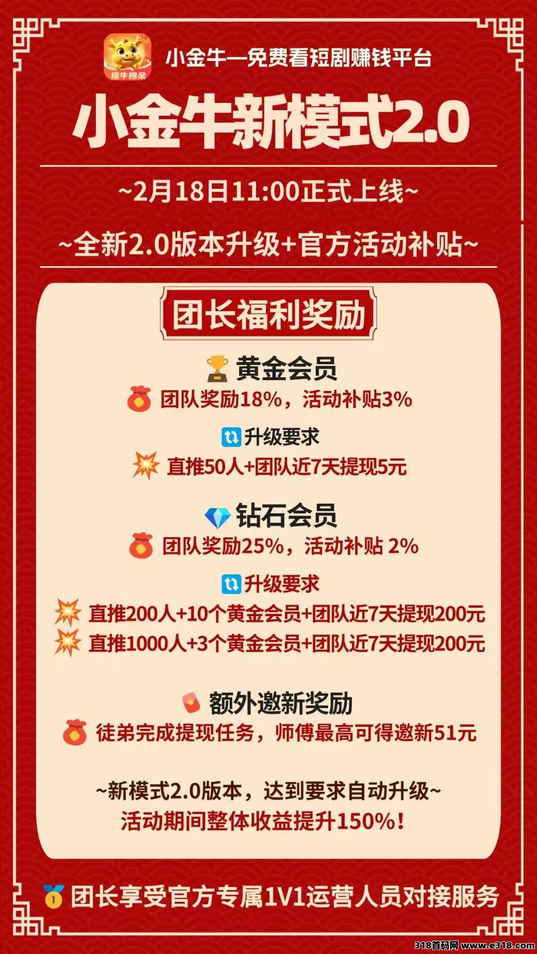 小金牛短剧：零撸看短剧赚米，提取秒到，轻松赚米