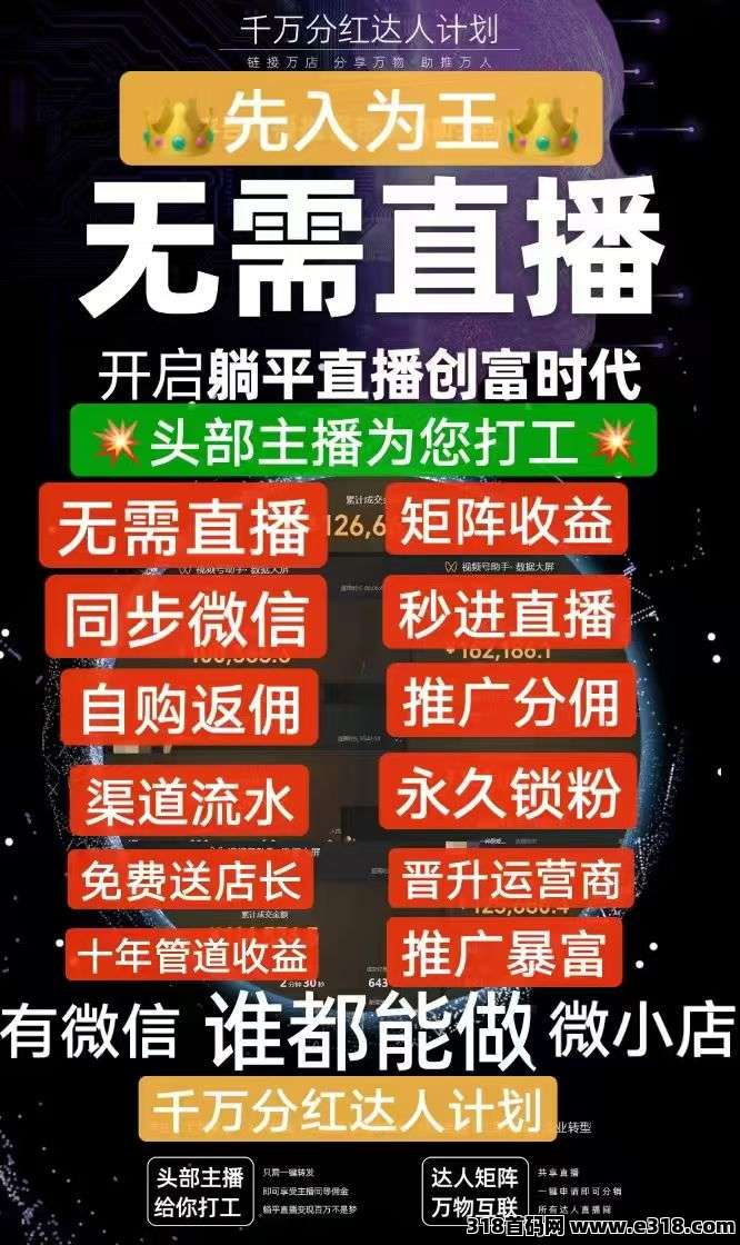 纷纷微小店，布局十年新十年财富计划