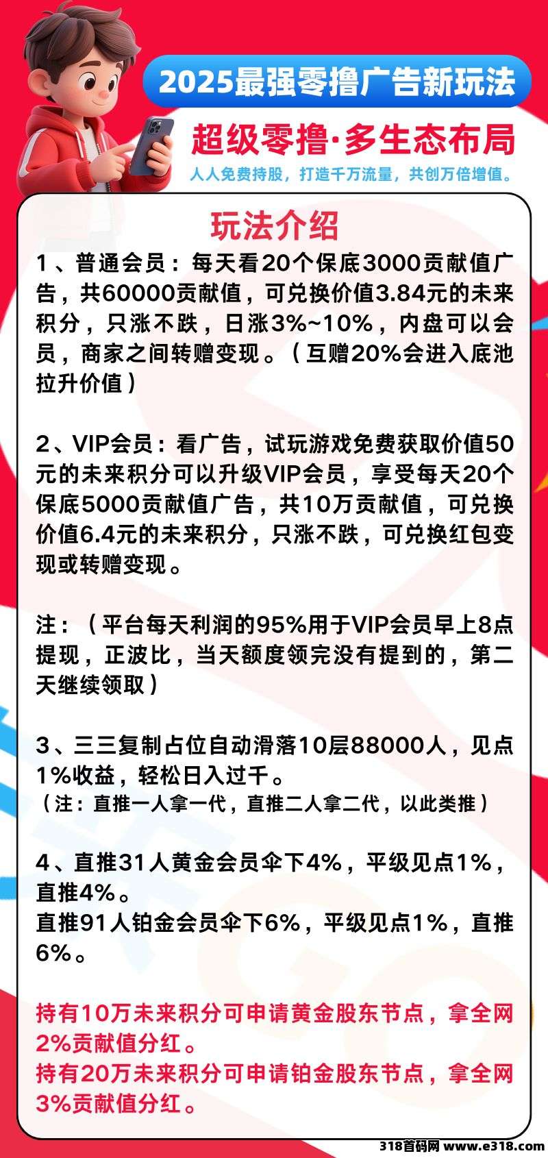 未来GO，打造不一样的广告平台，积分单边上涨