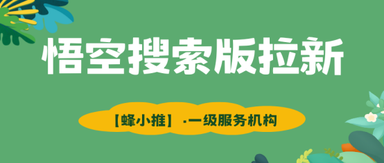 【蜂小推】悟空搜索版推广不是体力活！这样做内容更省心