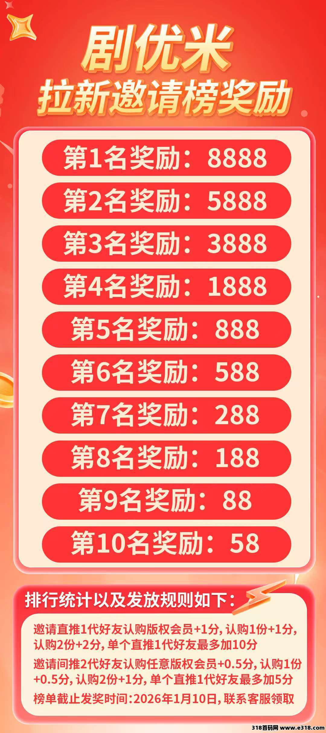 剧悠米首码招商，0撸无广告，欢迎对接