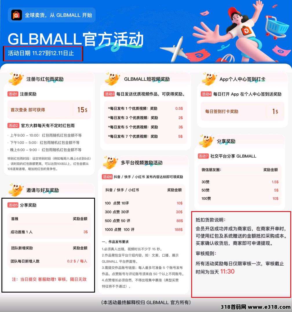 GL无货源电商平台