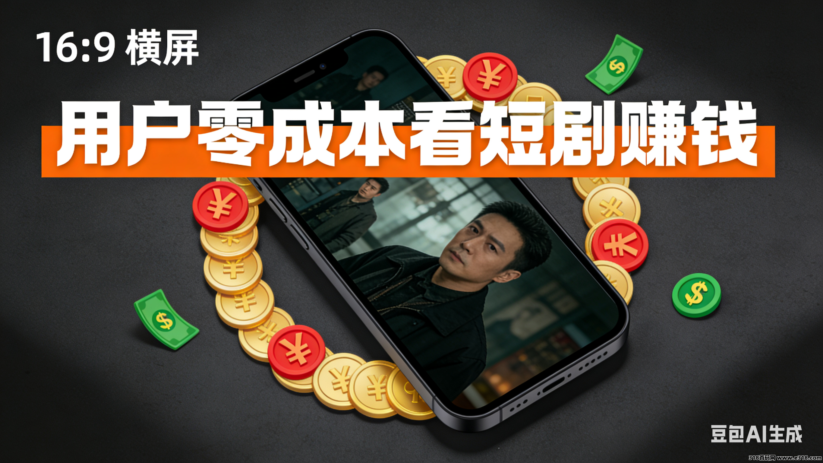 年底压轴最强零撸项目，圆圆鲤卷轴模式，日收入稳定