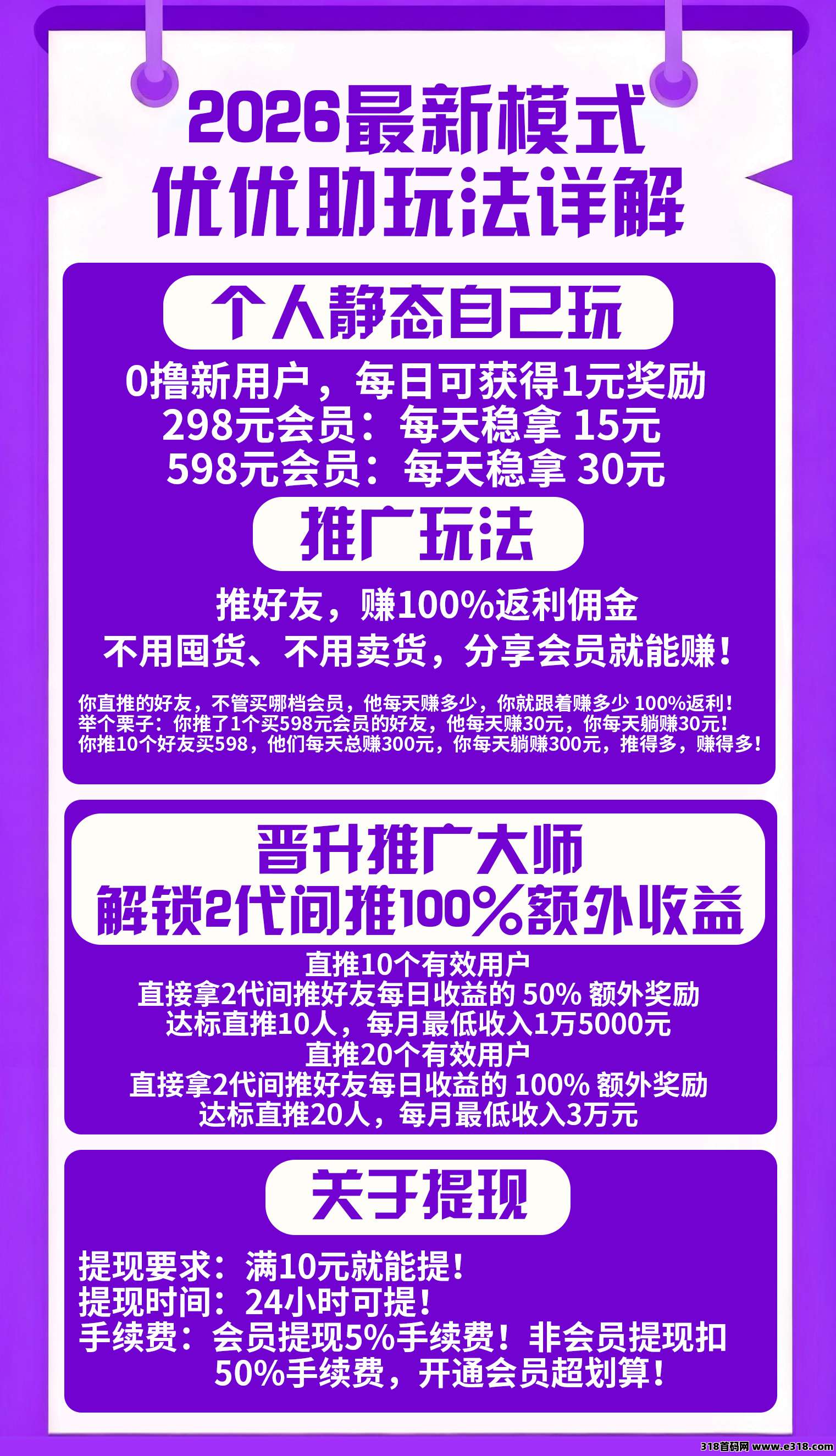 优优助刚出一秒，稳定长久，团队收益可观