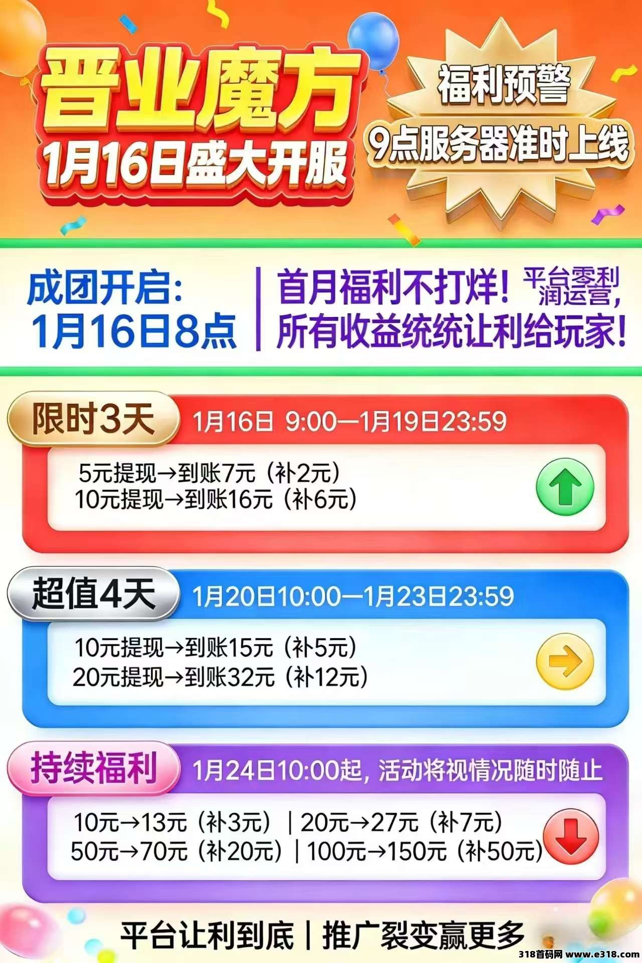 首码上线，晋业魔方，单机收益高