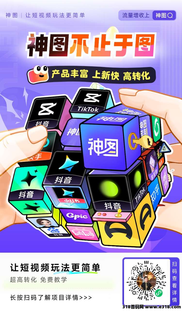 醒图国际版Hypic拉新首码，神图君刚刚上线，超多大咖已经赚米了