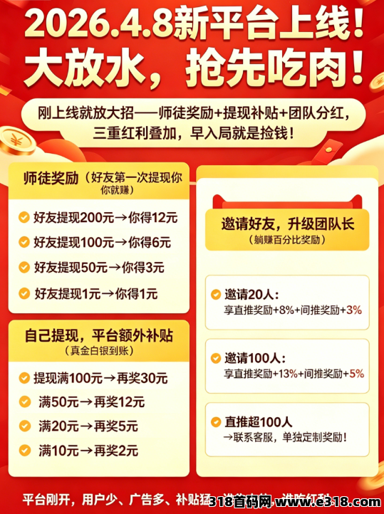 古文盒子，别等别人赚够了才来，直推间推都有奖