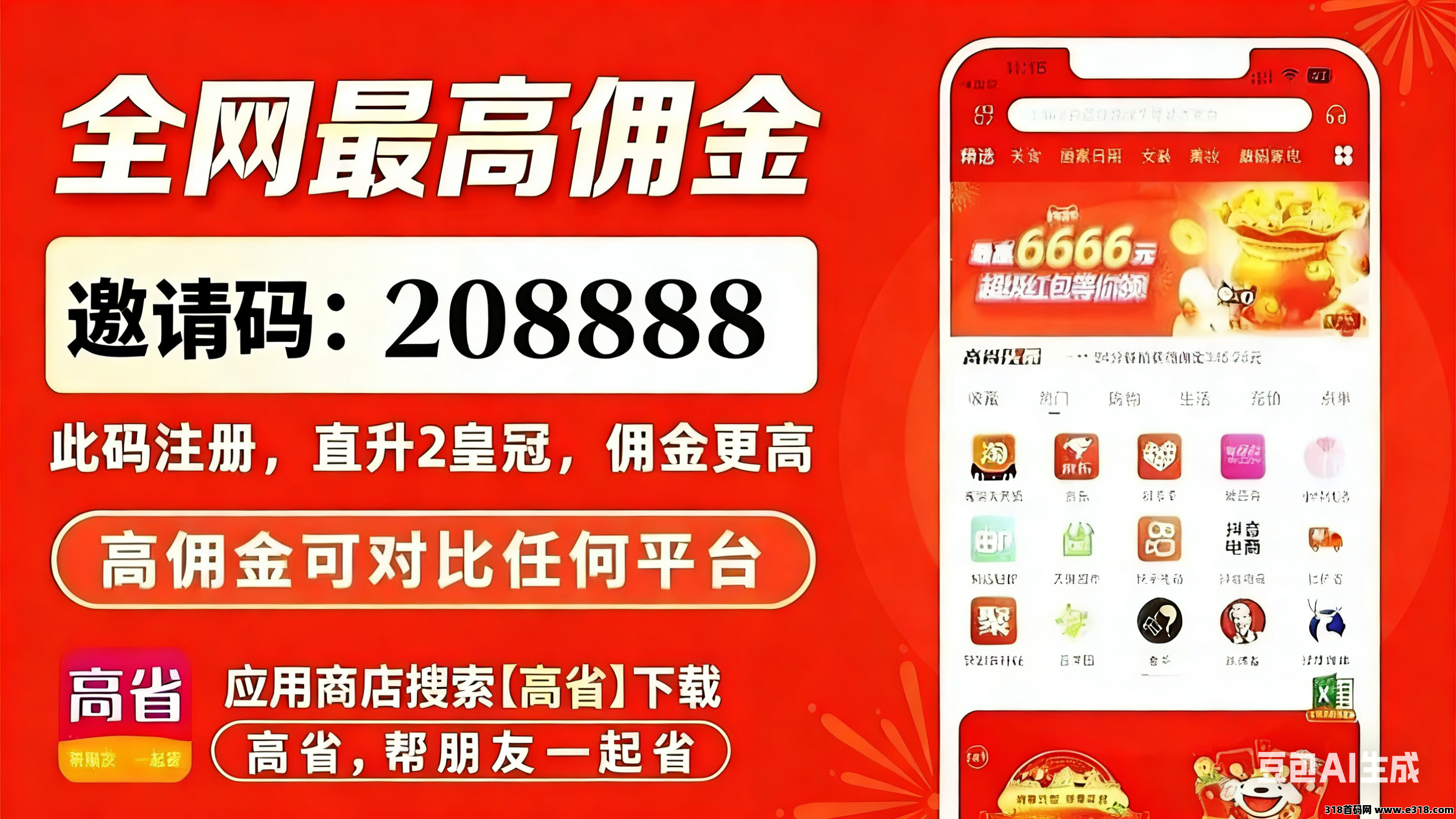 高省APP首码接单指南：导购返利平台的推广变现路径与收益分析