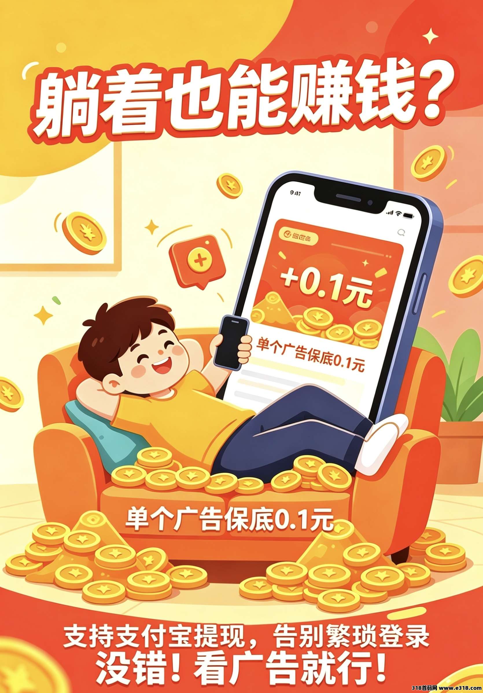短剧轻松看全新广告零撸平台
