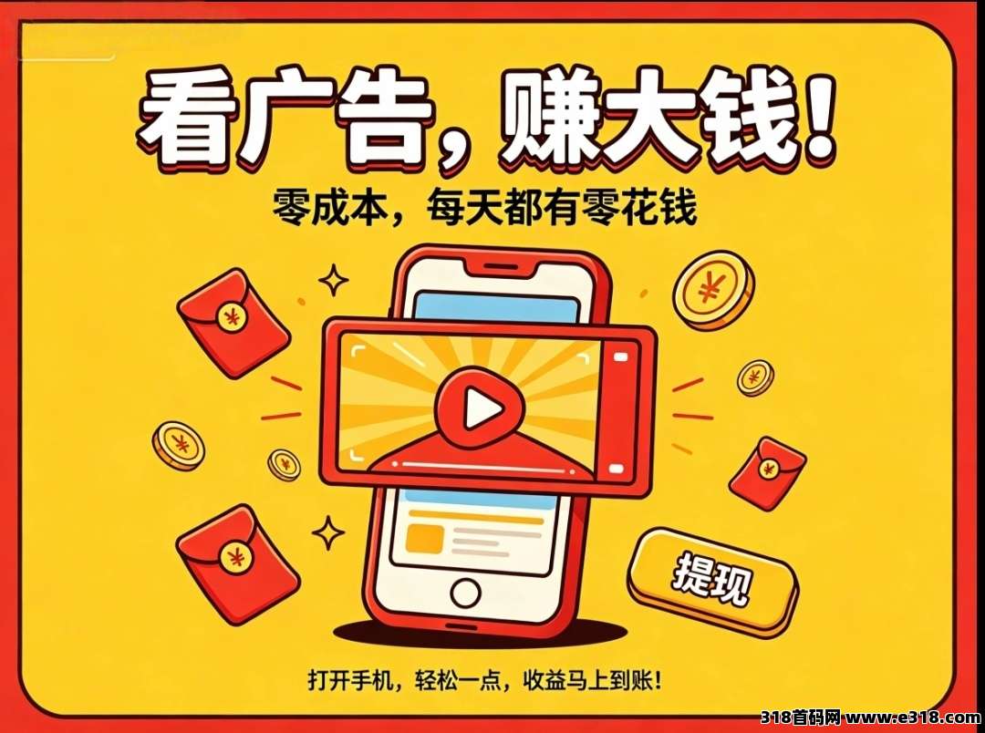 首码福象看广告，高收益长久稳定