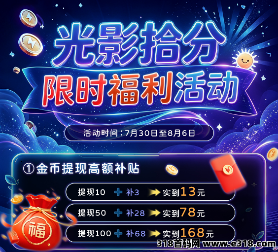 【光影拾分】新平台放大水，零撸广赚，长期分佣招募团长