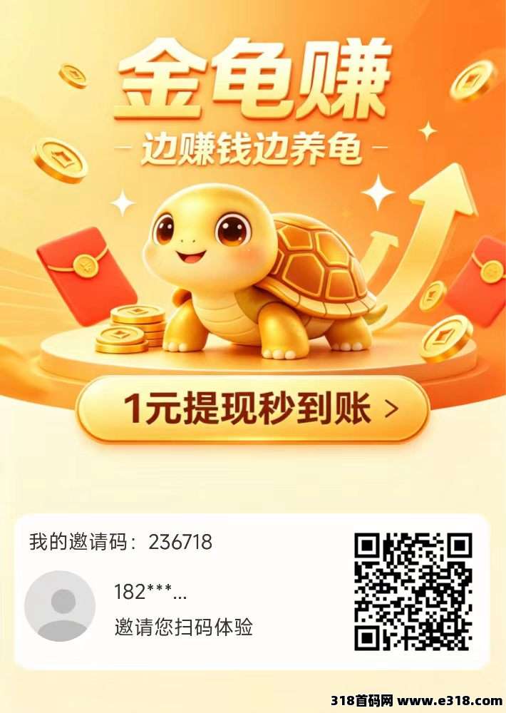 金龟赚十年难遇的项目
